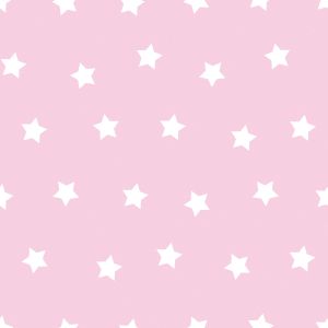 Housse pour le dessin Confort 141 "Grandes Etoiles rosa"