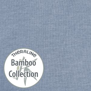 Housse pour l'oreiller enfant, dessin 154 "Chinè bleu-gris" Collection Bambou