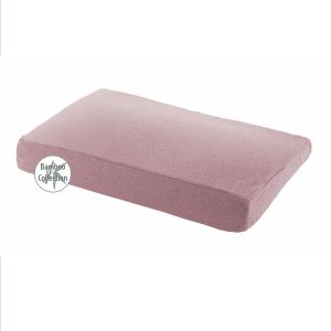 L'oreiller pour enfant avec sa taie Dessin 155 "Chinè bois de rose" Collection Bambou