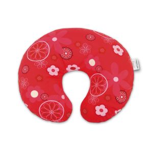 Wynnie incl. taie, Dessin 88 "Retro fleur rouge"