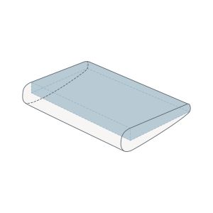 Noyau de remplacement en mousse viscoélastique pour l'oreiller, env. 50cm